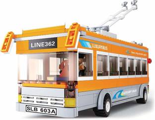 Sluban Trolley Bus, Multi Colour