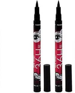 Butees18 waterproof liquid eye liner 36 hours stay pack of (Black) 6 ml 6 ml