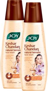 Joy Keshar Chandan Natural Fairness (Pack of 2 x 100ml) Face Wash