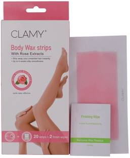 Clamy Body Wax Strip Rose Strips