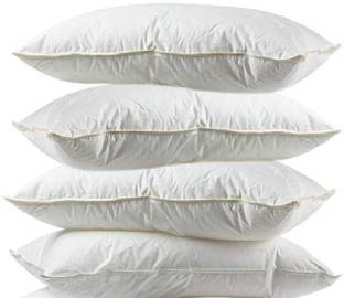 Swikon star Polyester Fibre Sleeping Pillow Pack of 4 Solid
