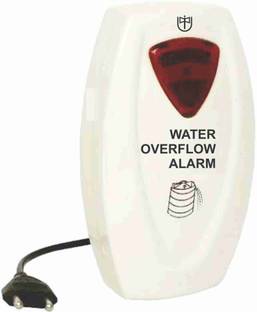 UNIVERSAL INDIA Water Tank Overflow Alarm Siren with Voice Sound, Wired Sensor Security System Water Alarm Bell with free water sensor,Oval Shape Wired Sensor Security System