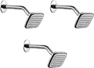 Prestige DLPHN-Pack Of 3 Shower Head with 9 Inch Arm Rain Flow shower For Bathroom Shower Head