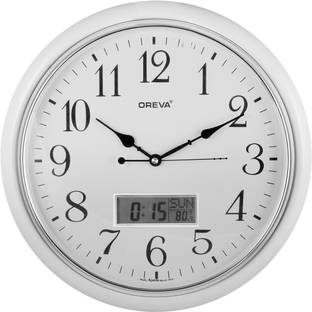 AJANTA Analog-Digital 40 cm X 40 cm Wall Clock
