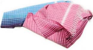 Cotton colors Cotton 200 GSM Bath Gamcha Set