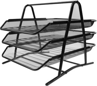 Smart Saver 3 Compartments Metal File Organiser