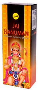 Bansiwal Jai Hanuman Fragrance 6 pkt of 20 Sticks Each (Contains 120 Incense Sticks/Natural Agarbatti) Jai Hanuman