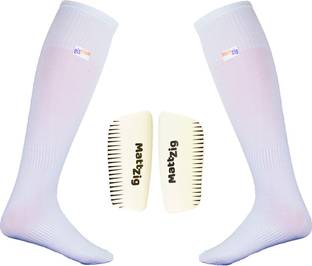 MATTZIG (One Pair Football Socks + One Pair Shin Guard) Football Kit