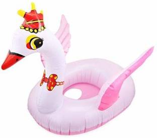 SHREEJIIH Swim Boat (Goose Type) for Kids Inflatable Pool Accessory