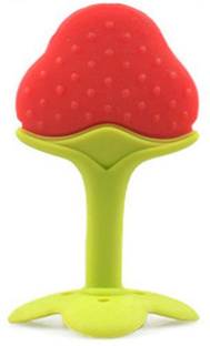 Manan Shopee Silicone Teether/Nibbler/Feeder/Fruit Teether for Babies Teether