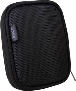 Saco External Hard disk Drive Bag pouch 2.5 inch 2.5 inch Shock Resistant Water Proof Compatible enclosure for Toshiba, Western Digital, Seagate, Dell, Samsung, Sony, Hp, Hitachi, WD, Transcend