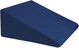 METRON Multi Purpose Soft Bed Wedge Pillow for Acid Re-Flux Post Surgeries Memory Foam Solid Sleeping Pillow Pack of 1