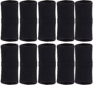 TIMA 10 Pieces Finger Sleeves Protectors Support Elastic Compression Protector Finger Support