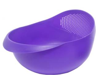 Cutting EDGE Strainer Colander | Fruit Basket | Pasta Strainer | Vegetable Strainer | Kitchen Sieve | Washing Bowl | Unbreakable | 1 x Small Colander