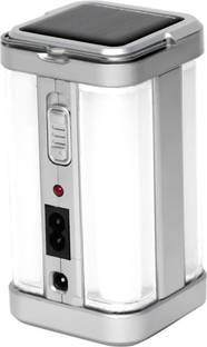FIRSTLIKE Electric & Solar Rrechargeable with 4 tubelight 80 Watts 7 hrs Lantern Emergency Light