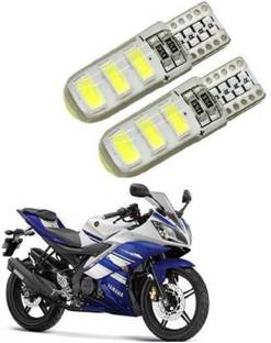 Riya Touch White SIlicon Gel 39 Parking Light Motorbike LED for Yamaha (12 V, 5 W)