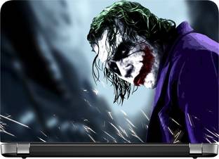 DECOR Production "Joker_02" Laptop Skin for All Laptop Models (Up to 15.6 inches) Vinyl Laptop Skin Compatible for 15.6 inch