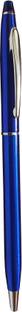 Epraiser Brass Made with Chrome Parts Exclusive Royal Blue Slim Design Roller Ball Pen