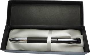 Maskey Brass Made with Chrome Parts Balck Silver Tic Toc Formal Regular Ball Pen