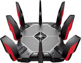 TP-Link Archer AX11000 Gaming Router 2.4 GHz, 5 GHz 11000 Mbps Wifi Speed Tri Band External Antenna Ethernet (Cable Broadband)