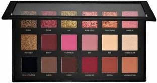 Lyffa Colours matte Textured Eyeshadow palette 18 ml