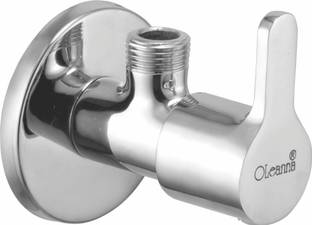 Oleanna OE-02 Orange Brass angle cock tap for bathroom water tap & wall flange angle valve tap Angle C...