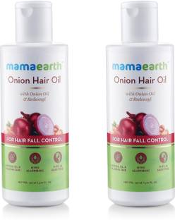 Mamaearth Onion Oil for Hair Regrowth & Hair Fall Control Pack of 2 Hair Oil