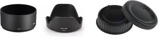 FND FOR NIKON D3500,5600,3400,5500,5300 Front Body & Rear Lens CAP  Lens Hood