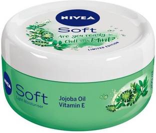 NIVEA Soft, Light Moisturising Cream, Chilled Mint