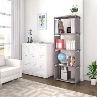 Flipkart Perfect Homes Studio Metal Open Book Shelf