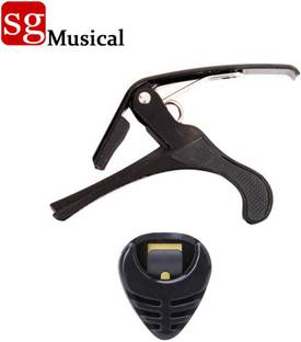 SG MUSICAL Guitar capo with 1 Holder Spring Guitar Capo