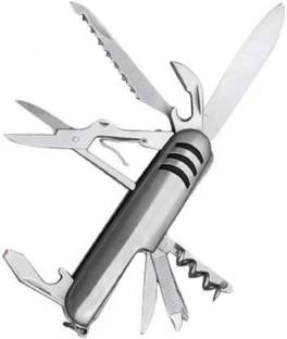 SRK ENTERPRISE Swiss Army Knife Multi-functional 11 in 1 11 Function Multi Utility Swiss Knife
