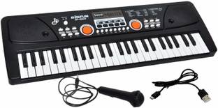 BIGFUN 49 keys with recording Electronic Piano Keyboard with Microphone