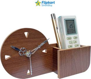 Flipkart SmartBuy Analog Brown Clock
