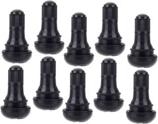 DELUX AUTOMOTIVE Brass Tyre Valve Cap for Bike