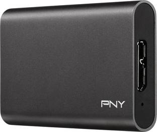 PNY Portable SSD Elite USB 3.1 240 GB External Solid State Drive (SSD) with  240 GB  Cloud Storage