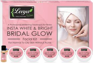 Leeya Insta White & Bright Bridal Glow Facial Kit