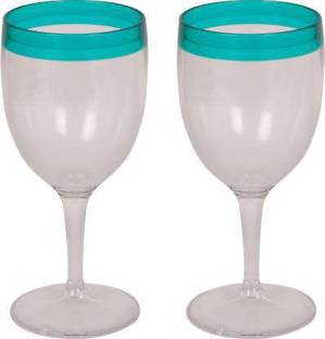 TUPPERWARE (Pack of 2) Tupp00126 Glass Set (Plastic, Each 300 ml) Glass Set (Pack of 2) Glass Water/Juice Glass