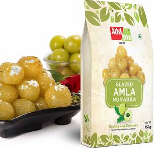Add me Glazed Amla Murabba (Vaccum Packed Without Syrup) 750Gm Green Gooseberry Murabba