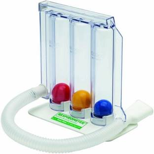 Control D 3 Ball Lung Exerciser Respiratory Spirometer Respiratory Exerciser
