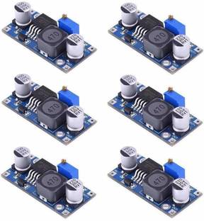 YOGI-TECH 6 Pcs Lm2596 DC Buck Converter Step Down Power Module (Pack of 6) Power Supply Electronic Hobby Kit