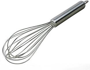 sawan shopping mart Stainless Steel Stainless Steel Whisker/ Beater/ Egg Whisk/ Balloon Whisk Stainless Steel Balloon Whisk Hand Whisk Egg Frother-- Stainless Steel French Whip - Handle Milk Egg Beater Whisk Shaker Frother - Kitchen Blend Stainless Steel Balloon Whisk