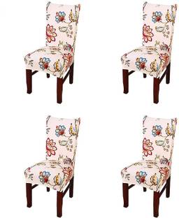 HOUSE OF QUIRK Polyester 1 Seater Chair Floral Cover