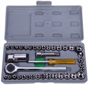 Nirvik 40 In 1 Pcs Wrench Tool Kit123 40 in 1 Pcs Wrench Tool Kit & Screwdriver and Socket Set KK033 Single Sided Rachet Wrench Single Sided Rachet Wrench