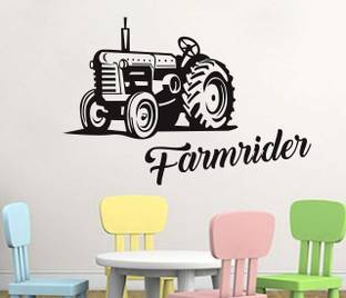 Wallzone 90 cm Tractor Removable Sticker