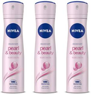 NIVEA PEARL AND BEAUTY Deodorant Spray  -  For Men & Women