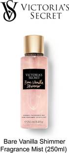Victoria's Secret BARE VANILLA SHIMMER Body Mist  -  For Women