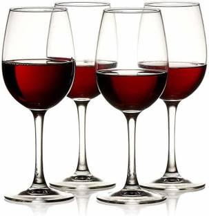 Kitchen Queen (Pack of 4) Lexington Red Wine Glass Set Cocktail Glass