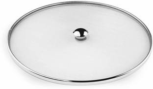 Mannat Food Grade Stainless Steel Heavy Duty Net Cover/Food Cover/Steel Jali/Multipurpose Net Mesh for Milk/Fruit/Kitchen Utensils 1 Piece (Diameter 9 Inch) 9 inch Lid, Pack of 1