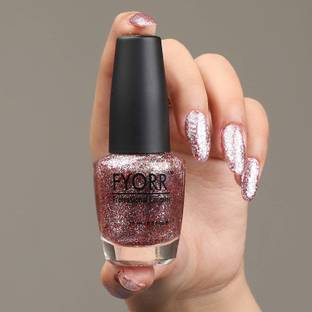 FYORR Daimond Shine Pink Star Long Lasting Glitter Nail Paint Pink Star
